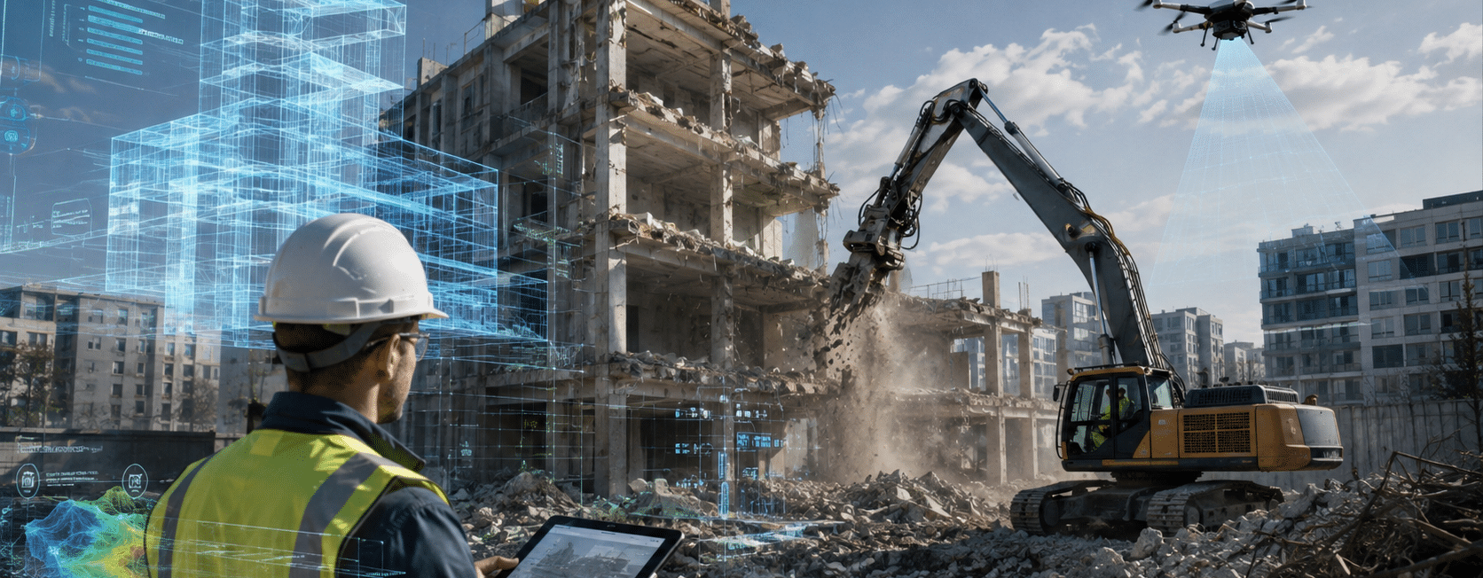 Wie verändert Digitalisierung moderne Abbruchprojekte?